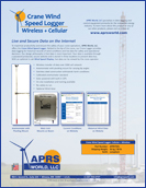 Crane Wind Speed Logger - Cellular Cut Sheet
