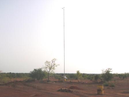 Solar Powered Data Logger in Burkina Faso