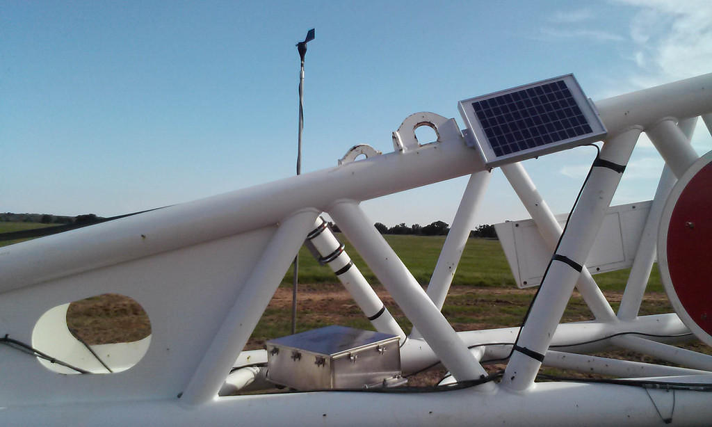 Pivoting wind vane and Data Logger