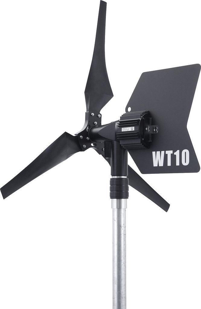 WT10 With Mast Quick Connect, Rear Angled View