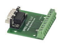 APRS6851: DB9 Male Breakout Board to Screw Terminals, Pack of 10