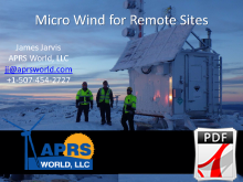 Micro Wind for Remote Sites