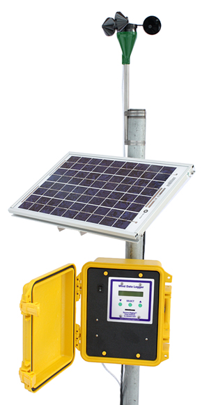 #40R Solar Self-Contained Wind Data Logger Package