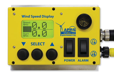 Wind Speed Display